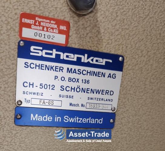 Пружинонавивочная машина SCHENKER FA 65 S купить недорого быстро | Asset-Trade