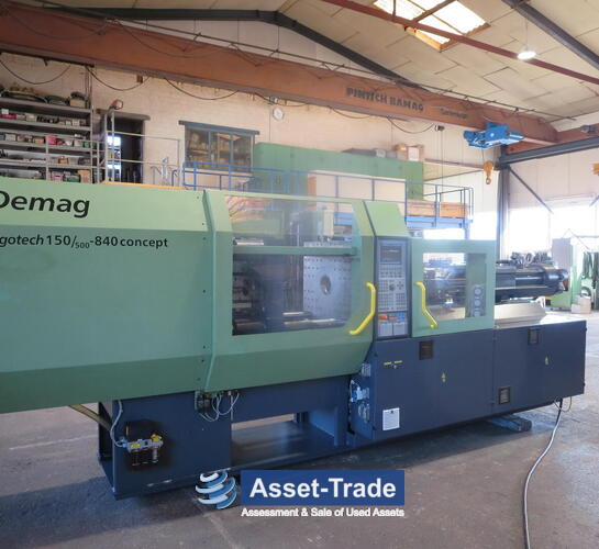 Second Hand DEMAG Ergotech 150/500-840 Concept NC 4 injection moulding machine for sale | Asset-Trade 