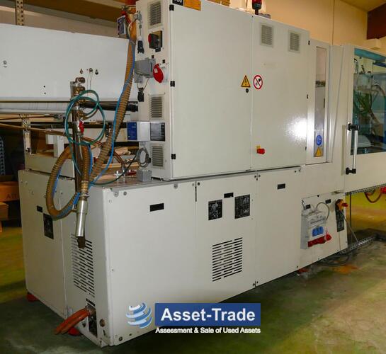 Second Hand Krauss Maffei 160/750 CX injection molder for sale