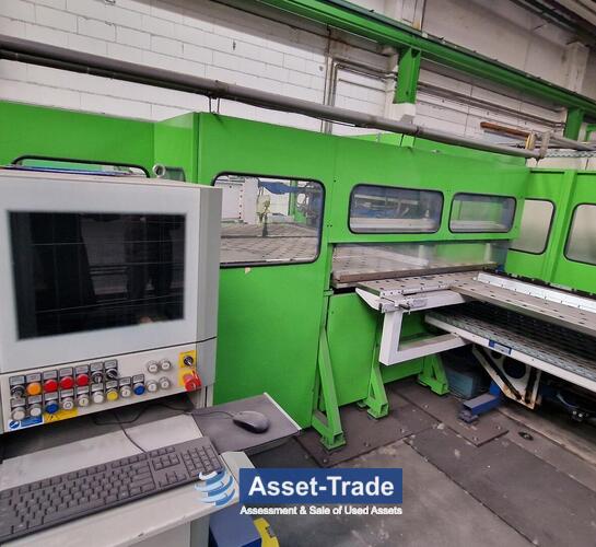 Second Hand SALVAGNIN P4-1812 CNC Panel Bending Machine for sale