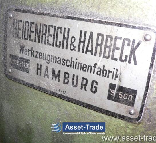 VDF BOEHRINGER S500 - Typenschild Baujahr 1960, Maschinendaten und CE-Kennzeichnung
