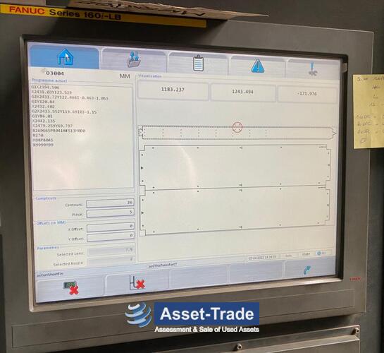 सस्ता LVD सिरियस प्लस 3015 2.5kw लेजर कटिंग मशीन खरीदें | Asset-Trade