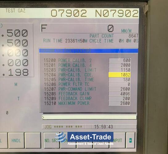 पुराना LVD बिक्री के लिए सीरियस प्लस 3015 2.5kw लेजर कटिंग मशीन | Asset-Trade