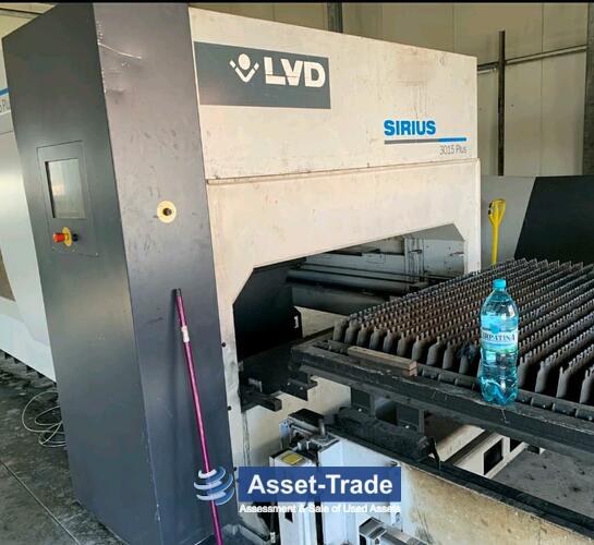 पुराना LVD बिक्री के लिए सीरियस प्लस 3015 2.5kw लेजर कटिंग मशीन | Asset-Trade