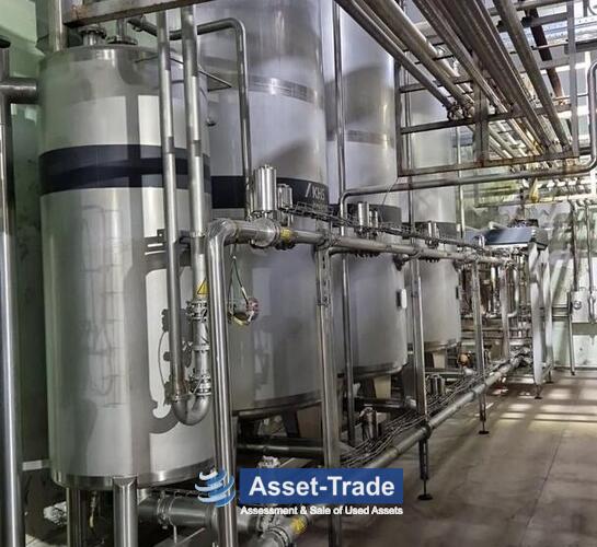 Second Hand 2017 KHS PET Filling Line for Coldfill and Hotfill for sale with low hours