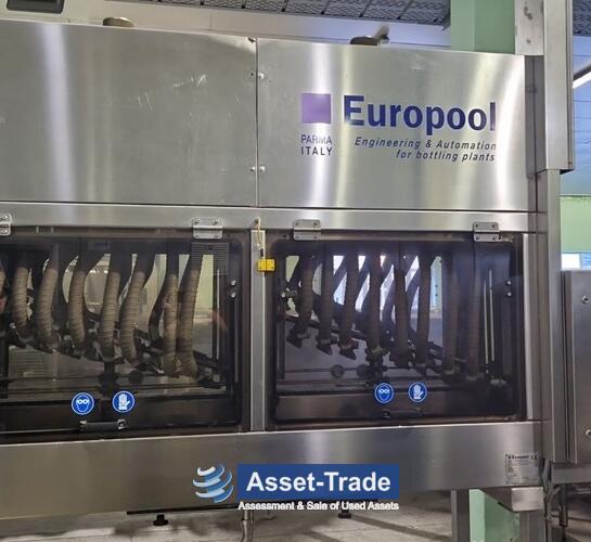 Second Hand 2017 KHS PET Filling Line for Coldfill and Hotfill for sale with low hours