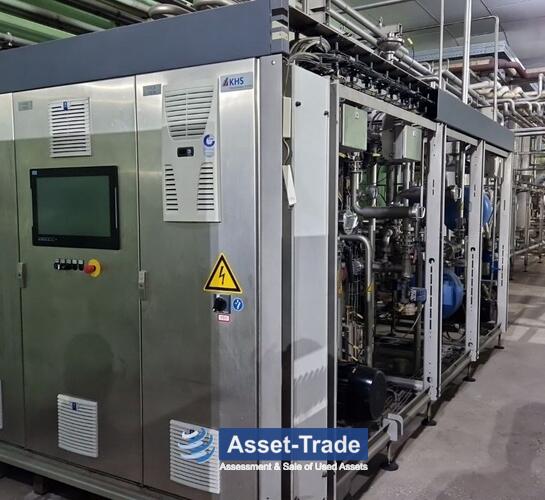 Second Hand 2017 KHS PET Filling Line for Coldfill and Hotfill for sale with low hours