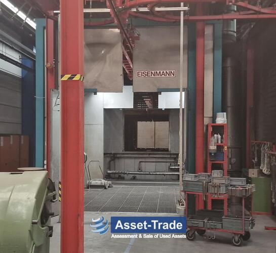 Second hand EISENMANN Powder- & Painting line with modernised Controls for sale from Germany