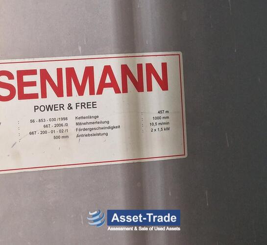 Second hand EISENMANN Powder- & Painting line with modernised Controls for sale from Germany