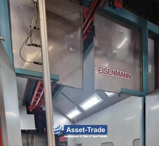 Second hand EISENMANN Powder- & Painting line with modernised Controls for sale from Germany