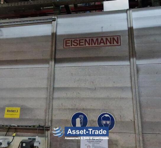 Second hand EISENMANN Powder- & Painting line with modernised Controls for sale from Germany