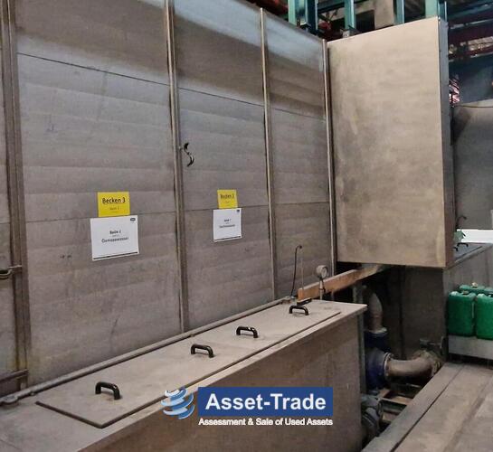 Second hand EISENMANN Powder- & Painting line with modernised Controls for sale from Germany