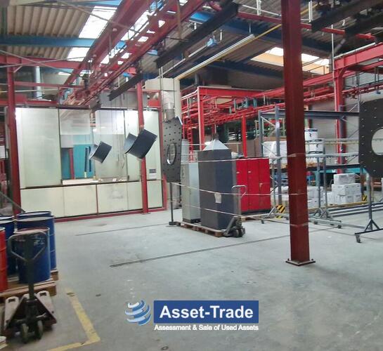 Second hand EISENMANN Powder- & Painting line with modernised Controls for sale from Germany