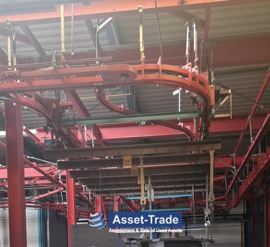 Second hand EISENMANN Powder- & Painting line with modernised Controls for sale from Germany