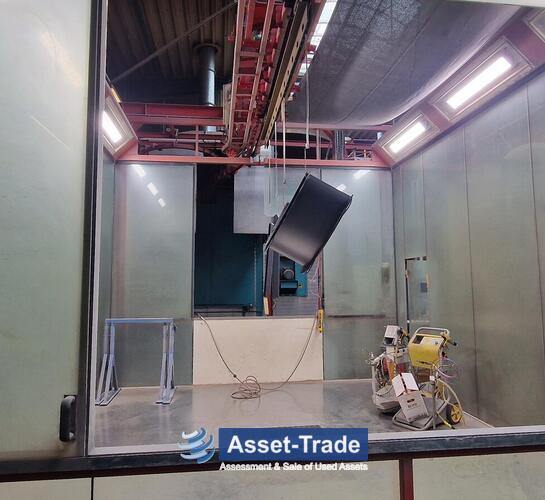 Second hand EISENMANN Powder- & Painting line with modernised Controls for sale from Germany