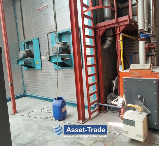 Second hand EISENMANN Powder- & Painting line with modernised Controls for sale from Germany