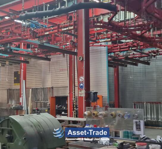 Second hand EISENMANN Powder- & Painting line with modernised Controls for sale from Germany