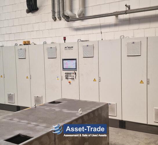 Second hand EISENMANN Powder- & Painting line with modernised Controls for sale from Germany