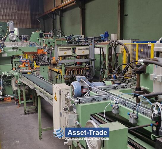 Second Hand Car Wheel Rim Production Line – Complete, Automated System by Fontijne, Kuka & Georg for sale
