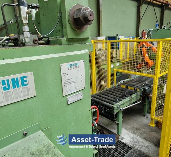 Second Hand Car Wheel Rim Production Line – Complete, Automated System by Fontijne, Kuka & Georg for sale
