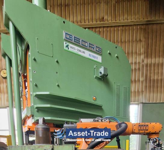 Second Hand Car Wheel Rim Production Line – Complete, Automated System by Fontijne, Kuka & Georg for sale