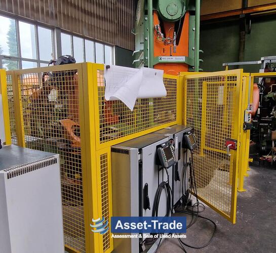 Second Hand Car Wheel Rim Production Line – Complete, Automated System by Fontijne, Kuka & Georg for sale