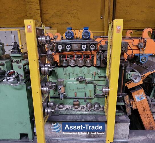 Second Hand Wheel Disc Production Line with Schirmer + Plate 16 MN Press & Schleicher Coil Line for sale