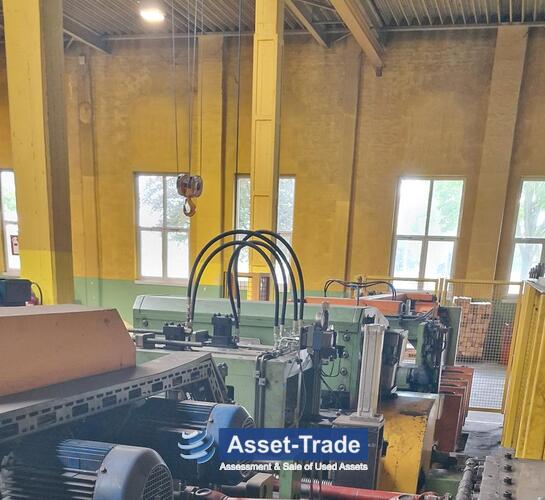 Second Hand Wheel Disc Production Line with Schirmer + Plate 16 MN Press & Schleicher Coil Line for sale