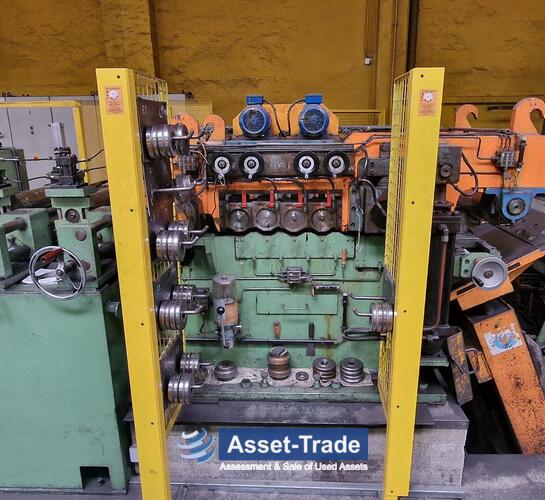 Second Hand Wheel Disc Production Line with Schirmer + Plate 16 MN Press & Schleicher Coil Line for sale