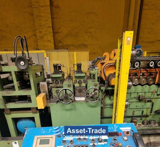 Second Hand Wheel Disc Production Line with Schirmer + Plate 16 MN Press & Schleicher Coil Line for sale