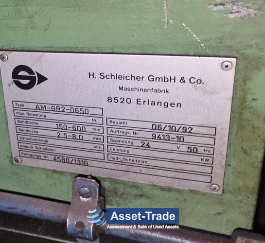 Second Hand Wheel Disc Production Line with Schirmer + Plate 16 MN Press & Schleicher Coil Line for sale