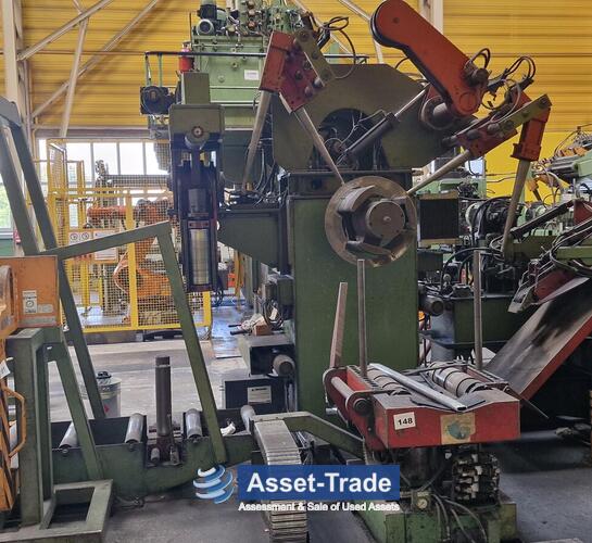 Preiswerte Radscheiben-Produktionslinie 2 mit Erfurt 400t Presse & Schleicher Coilanlage kaufen | Asset-Trade