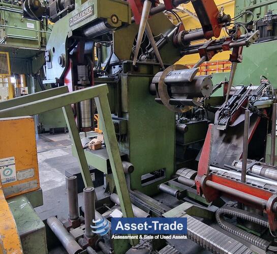 Preiswerte Radscheiben-Produktionslinie 2 mit Erfurt 400t Presse & Schleicher Coilanlage kaufen | Asset-Trade