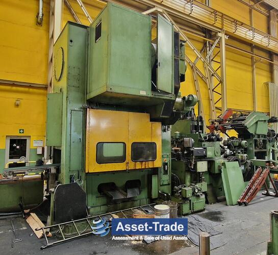 Preiswerte Radscheiben-Produktionslinie 2 mit Erfurt 400t Presse & Schleicher Coilanlage kaufen | Asset-Trade