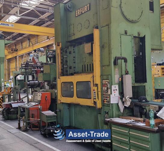 Preiswerte Radscheiben-Produktionslinie 2 mit Erfurt 400t Presse & Schleicher Coilanlage kaufen | Asset-Trade