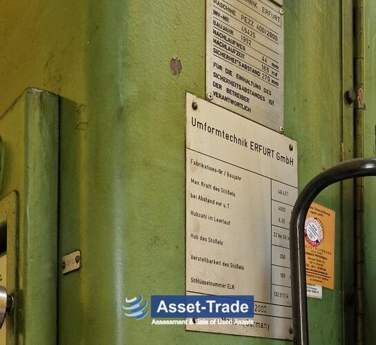 Preiswerte Radscheiben-Produktionslinie 2 mit Erfurt 400t Presse & Schleicher Coilanlage kaufen | Asset-Trade