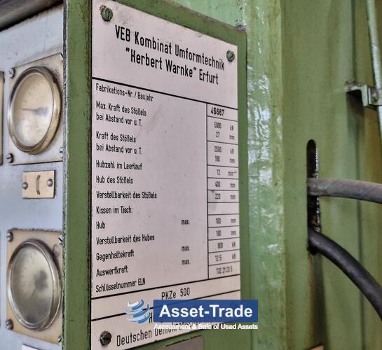 Preiswerte Hydraulic Press Umformtechnik Erfurt BKZe500 kaufen | Asset-Trade