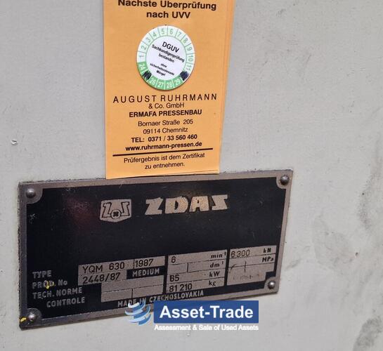 Preiswerte  Hydraulic Frame Press ZDAZ YQM630  kaufen | Asset-Trade