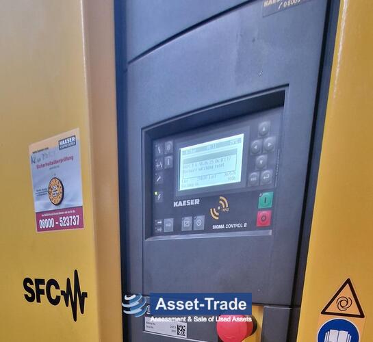 Second Hand Complete Kaeser Compressor Station (YOM 2019) with DSD240/205 & Sigma Air Manager 2 for Sale cheap | Asset-Trade
