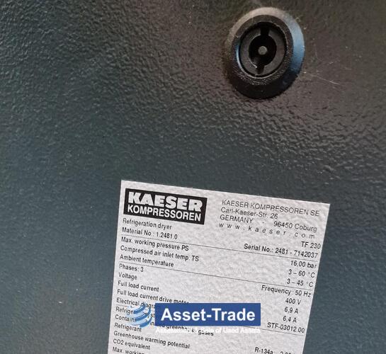 Second Hand Complete Kaeser Compressor Station (YOM 2019) with DSD240/205 & Sigma Air Manager 2 for Sale cheap | Asset-Trade