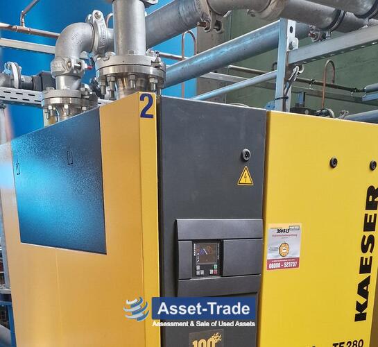 Second Hand Complete Kaeser Compressor Station (YOM 2019) with DSD240/205 & Sigma Air Manager 2 for Sale cheap | Asset-Trade