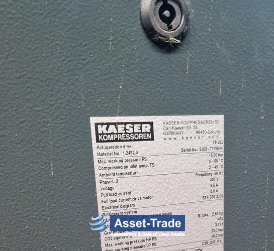 Second Hand Complete Kaeser Compressor Station (YOM 2019) with DSD240/205 & Sigma Air Manager 2 for Sale cheap | Asset-Trade
