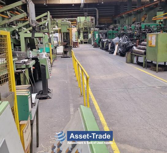 Second Hand Production Line for Truck & Commercial Vehicle Rims (18 to 42 inches) – LMF1 for sale
