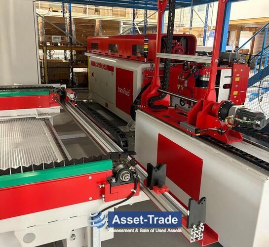 Used transfluid DB 642-CNC-R/L - Front view and machine overview