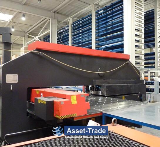 AMADA Vipros 367 - Werkzeugwechsler, Linearmagazin und Klemmen
