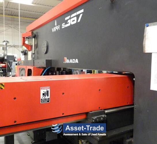 AMADA Vipros 367 - Typenschild Baujahr 1992, Maschinendaten und CE-Kennzeichnung