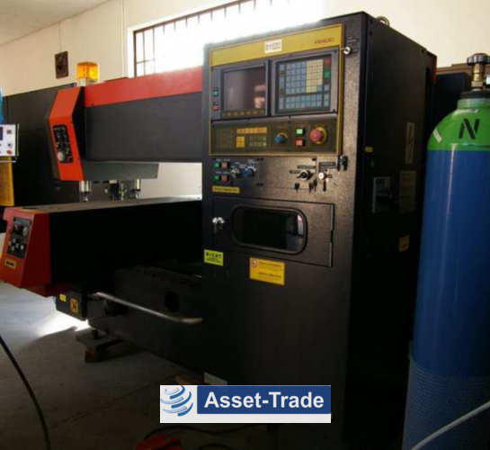AMADA LCE 645 - Manufacturer nameplate Built 1991, serial plate and CE certification