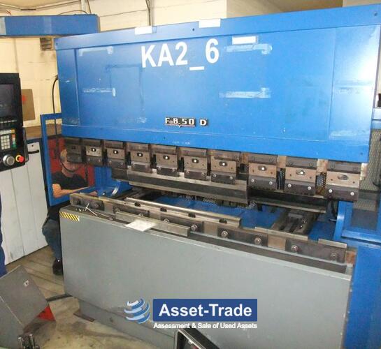 Gebrauchte AMADA FaB 50D - Fine Alpha Bender 50D - Frontansicht und Maschinenübersicht