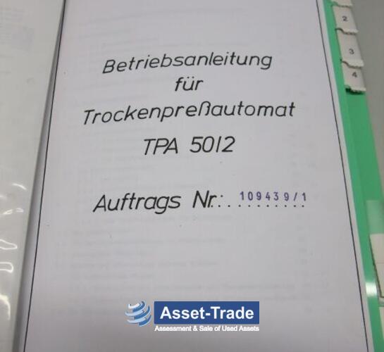 Used DORST - TPA 50/2 Compacting Powder Press | Asset-Trade
