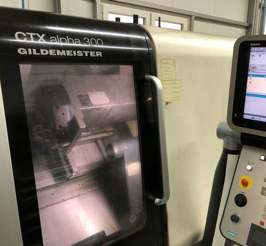 Preiswerte Gildemeister CTX alpha 300V3 CNC Drehmaschine kaufen | Asset-Trad